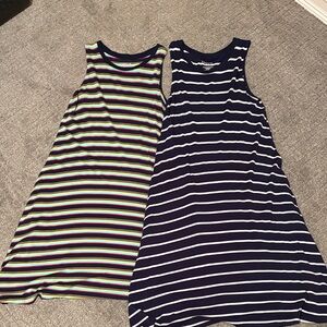 Time and Tru Womens dresses with Stripes